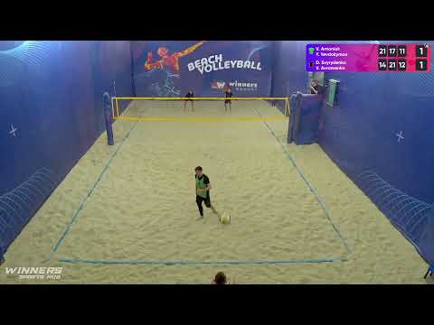 16:20 V. Antoniuk / Y. Yevdokymov - D. Svyrydenko / V. Avramenko 01.01.2023|Winners Beach Volleyball