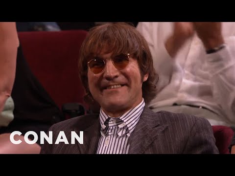 Audience Member Theme Songs: Time-Travelling John Lennon Edition | CONAN on TBS