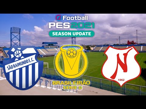 SÃO RAIMUNDO-AM X NÁUTICO-RR - BRASILEIRÃO SÉRIE D - 6ª RODADA 21/05/22 [PES 2021]