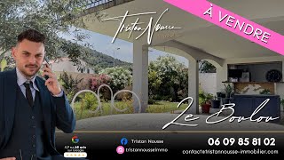 À vendre - Le Boulou - Maison 3 faces 185 m2 - 4 chambres & grand garage - Tristan Nousse immobilier