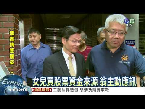 浩鼎案纏身 翁啟惠主動應訊