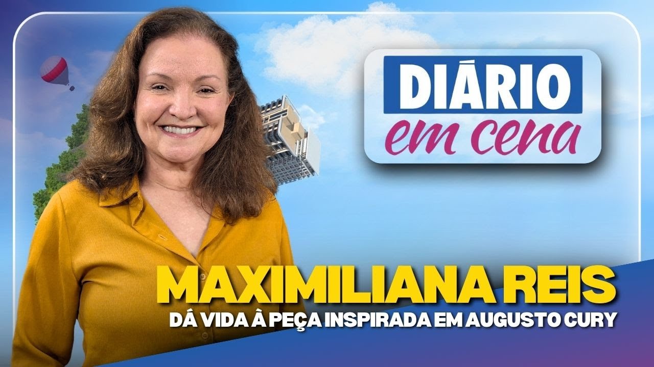 Em Santo André, Maximiliana Reis dá vida à peça inspirada em Augusto Cury