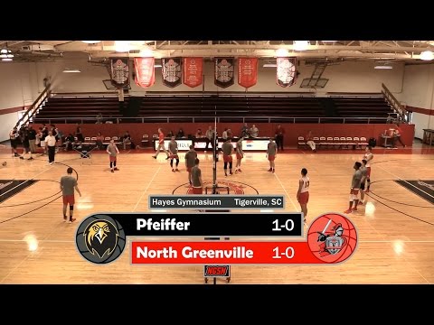 NGU Men's Volleyball 2016 - North Greenville vs. Pfeiffer