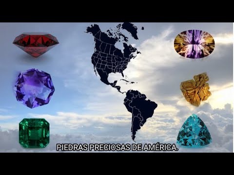Gemas que puedes encontrar en cada país de América. (Parte I)
