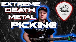 Mini Lesson: Death Metal "Cross Picking" Can You Do It?