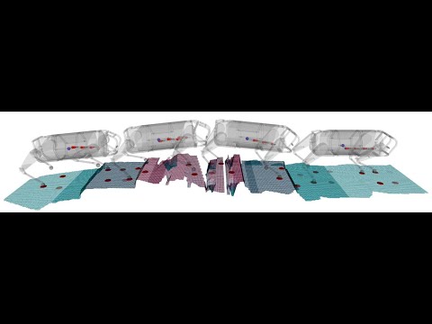 MPC-based Controller with Terrain Insight for Dynamic Legged Locomotion