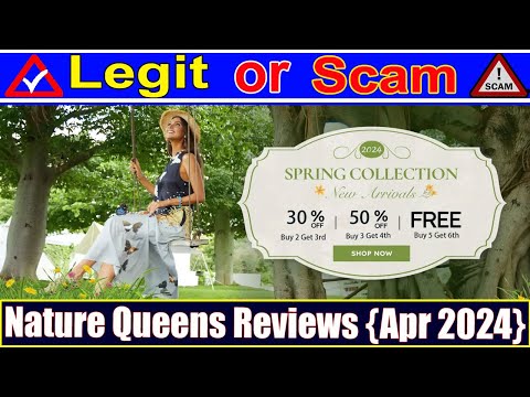 Nature Queens Reviews (Apr 2024) Check Real Or Fake Site? Watch this Video | Good Genuine Reviews