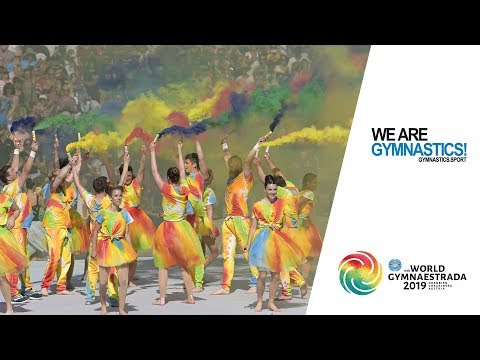 2019 World Gymnaestrada – Joyful Opening Ceremony – We are Gymnastics !