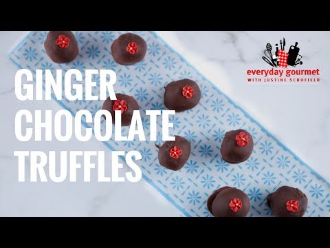 Ginger and Chocolate Truffles | Everyday Gourmet S7 E32