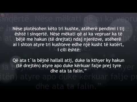 Si të jetë pendimi im i sinqertë - Abdurr-Rrazak el-Bedr