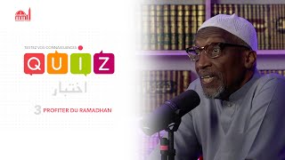 [Quiz] #3 - Profiter du Ramadhan
