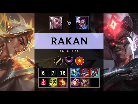 Rakan Mid vs Yasuo - VN Master Patch 25.16