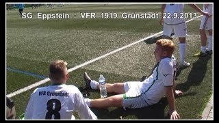 preview picture of video 'SG Eppstein : VFR Grünstadt 22.9.2013'