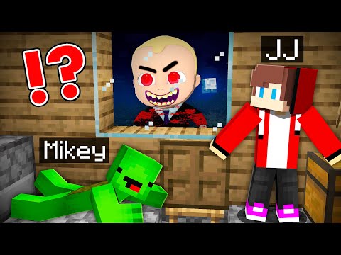 JJ and Mikey Escapes from Scary BOSS BABY ATTACK HOUSE in Minecraft Challenge - Maizen