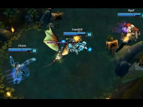 Blind Gragas Steal + Lucian Denied