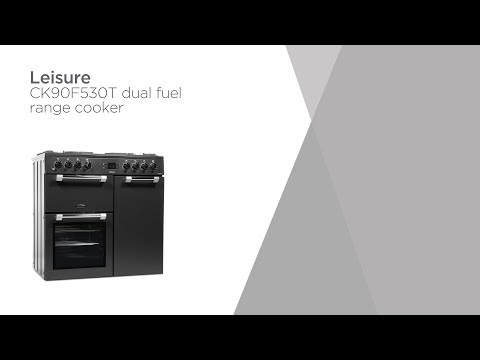 Leisure CK90F530T 90 cm Dual Fuel Range Cooker - Anthracite | Product Overview | Currys PC World