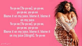 Lizzo - Juice (Lyrics)