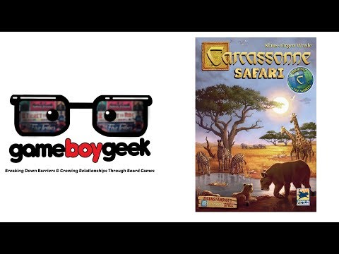 Carcassonne Safari Review with the Game Boy Geek