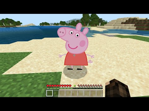 I found Real Peppa Pig in Minecraft - Coffin Meme