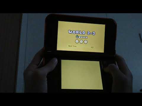 Super Mario 3D Land W3-3 No Tanooki Speedrun - Time: 55