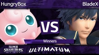Ultimatum - Liquid | HungryBox (Jigglypuff) vs BladeX (Chrom) Winners - SSBU