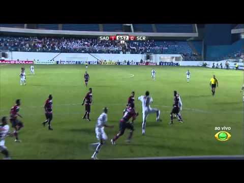 Gols - São Paulo 2 x 0 Santa Cruz-PE - Copa do Brasil 2011 - Band HD