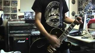 World Comes Tumblin'(Guitar cover) by The Distillers