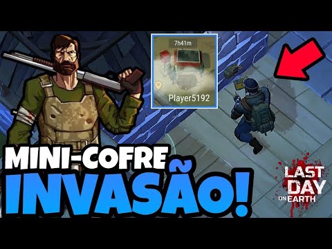 INVADI MINI-COFRE! OQUE TA ACONTECENDO COM AS BASES DE INVASÃO KEFIR?!! Player5192 Last Day On Earth