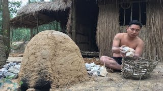 Primitive Technology:Stove and Lime Kiln-Primitive life-wilderness