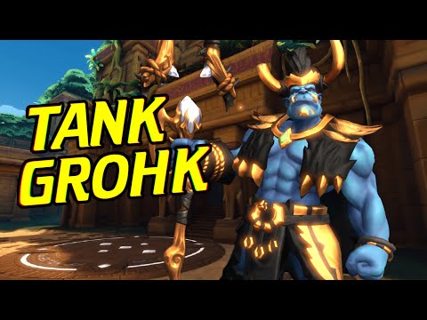 TANK GROHK is ABSURD!!! - Paladins Grohk Gameplay
