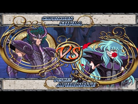 Capricorn Shura (Specter) vs Pisces Aphrodite (Specter) - Saint Seiya: The Hades