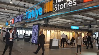 Marmomac Fuarı Verona İtalya Pavilion Fuar Standı Çalışmamız. En göz alıcı stand