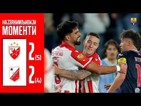 FK Crvena Zvezda Belgrad 2-2 ( 5-4 g.p. )  FK Vojvodina Novi Sad