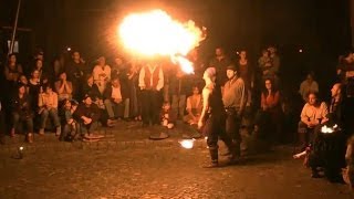 preview picture of video 'Batavis Gladii - freie Ritterschaft zu Passau beim Zeitsprung Grafenau 2012'