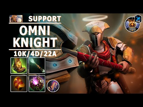 Omniknight Support | 7.31 | Omni Pos 5 with New Skill | Dota 2 Immortal Gameplay