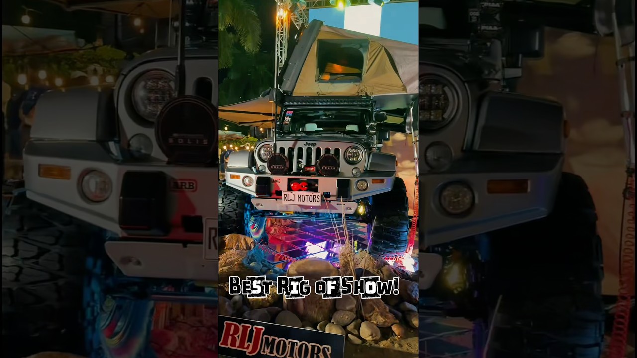 Overloaded Overland Jeep ...