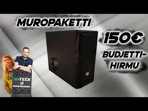 MUROPAKETTI - 150€ BUDJETTIPELIKONE | (RIP io-tech ja Paulin Pelivideot)