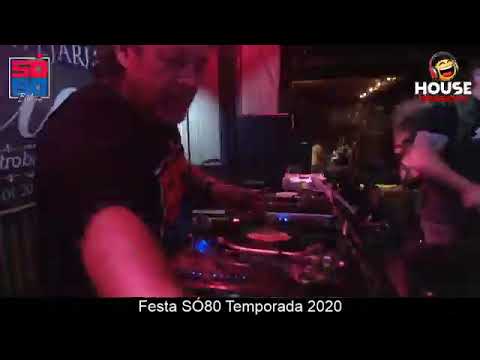 Set ao vivo na festa SÓ80 em 15/02/2020