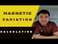 HOW TO CALCULATE VARIATION FROM A NAUTICAL CHART Seaman Vlog