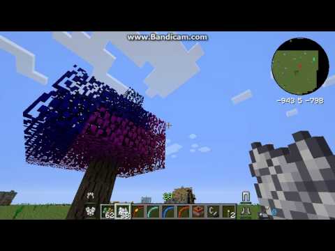 Buxieda Gaming - Minecraft Rainbow Oak Tree Fun