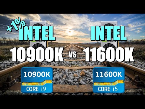 10900K vs 11600K - 2060S 💥 CSGO 💥 Fortnite 💥 PUBG 💥 GTAV 💥 Overwatch.