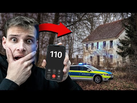 STROM AN und POLIZEI gerufen! LOST PLACE Erkundung ESKALIERT! 🚨