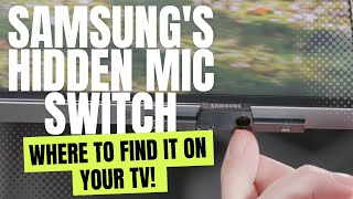 How To Turn Off The Microphone On Your Samsung TV