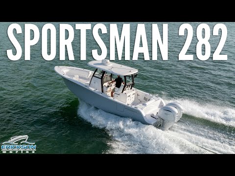2027 Sportsman Open 282 Center Console Video