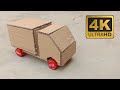 How To Make Truck With Cardboard How To Make A Cardboard Truck Zahid Experiment