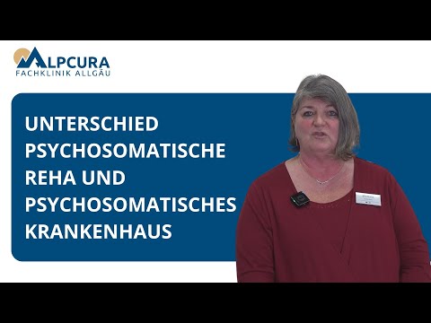 Difference between psychosomatic rehabilitation and psychosomatic hospital