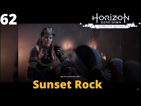 Sunset Rock - Horizon Zero Dawn Complete Edition Walkthrough Part 62