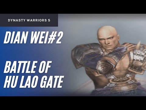Dynasty Warriors 5 - Dian Wei Musou Mode Stage 2 | Battle of Hu Lao Gate