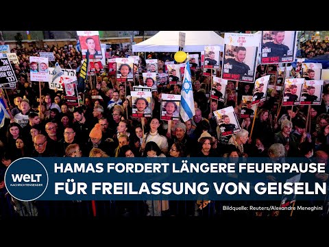 KRIEG IN GAZA: Hamas wohl offen für neue Verhandlungen zur Geisel-Freilassung
