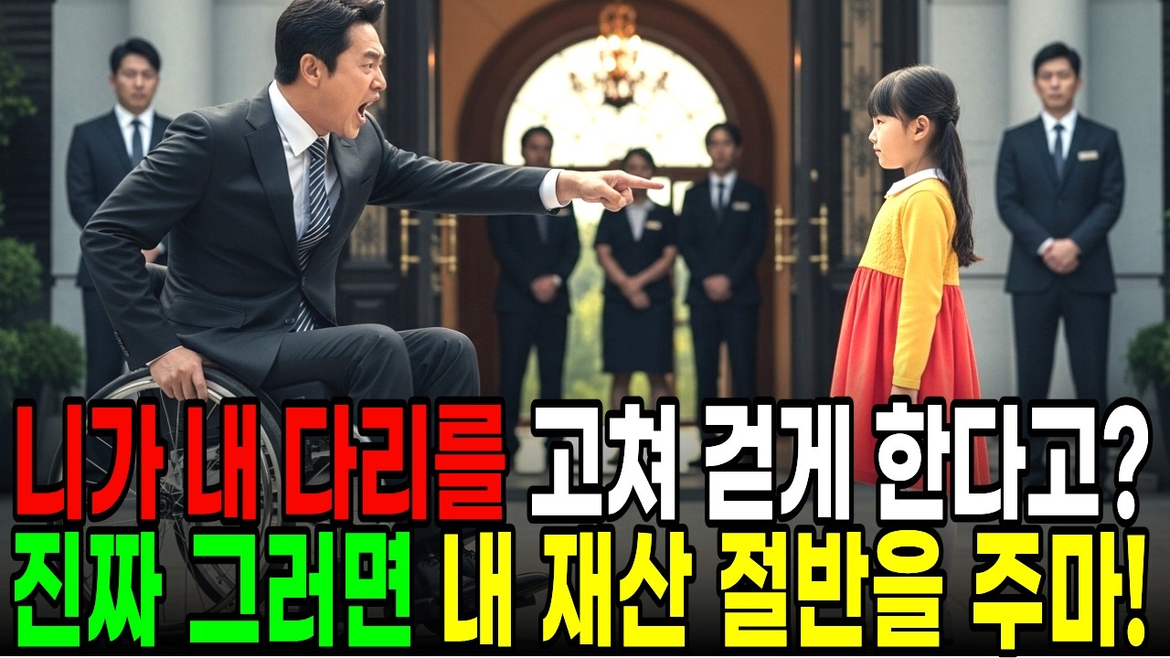 "아저씨를 걷게 해드릴게요" 백만장자 회장에게 가난한 소녀가 말하는 순간, 충격적인 일이 벌어지는데...  ㅣ 노후사연 ㅣ시니어사연 ㅣ 오디오북